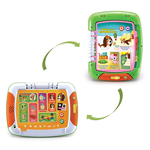 Vtech 80-611204 Lern- und Geschichtentablet Tablet für Babys, Lernspielzeug, Babyspielzeug, Bunt von Vtech