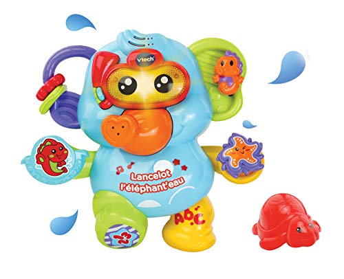 VTech - Lancelot L'Elephant EAU Baby Spielzeug für das erste Alter, 80-515305, Mehrfarbig – Version FR VTech - Lancelot L'Elephant EAU Baby Spielzeug für das erste Alter, 80-515305, Mehrfarbig – Version FR von Vtech