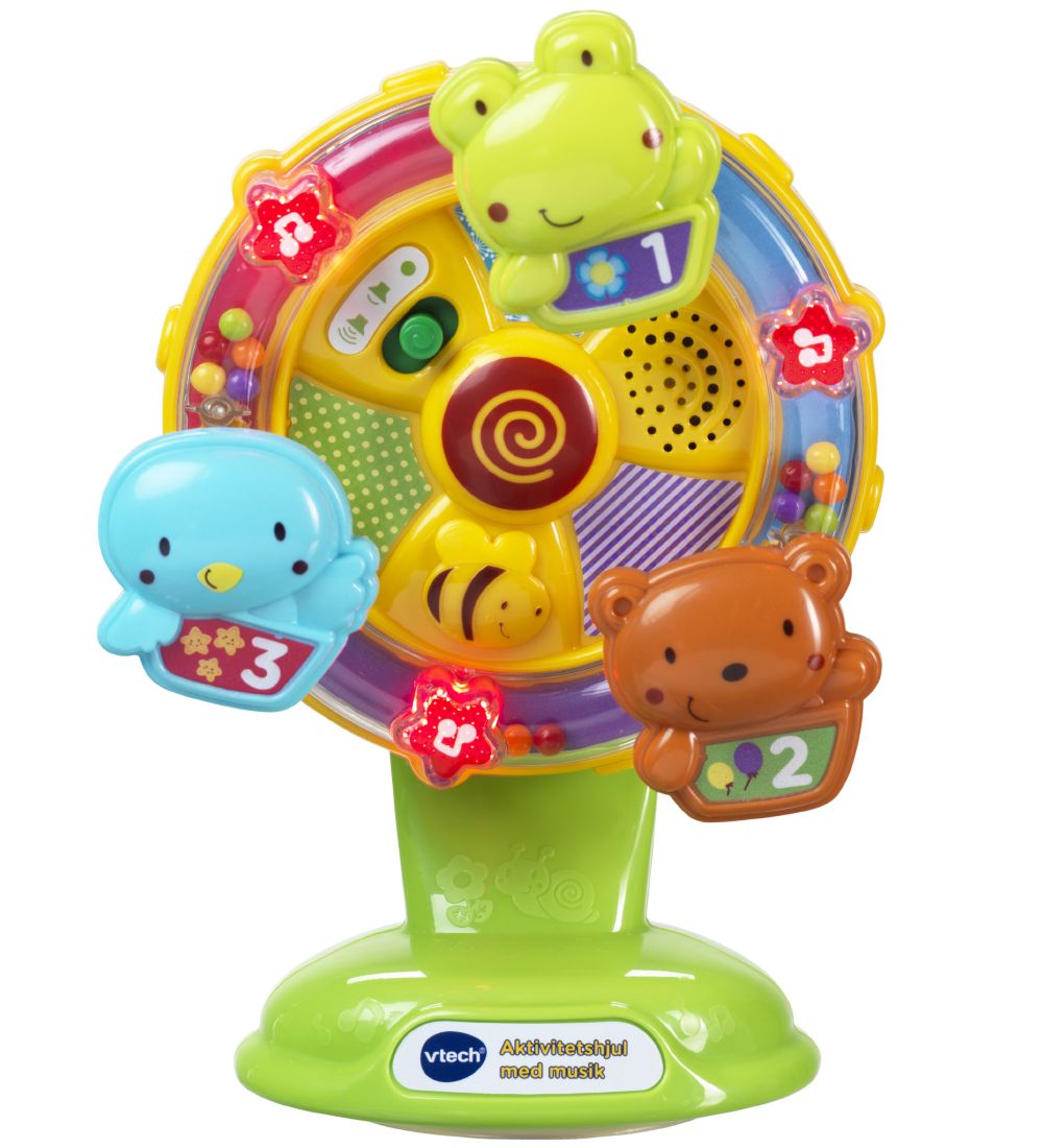 Vtech Motorikspielzeug - Dänisch - Aktivitätsrad mit Musik - Vtech - One Size - Motorikspielzeug Vtech Motorikspielzeug - Dänisch - Aktivitätsrad mit Musik - Vtech - One Size - Motorikspielzeug von Vtech