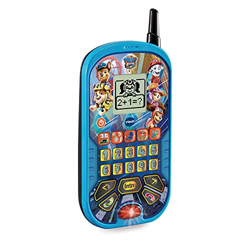 VTech Paw Patrol Film, Lerntelefon, Lernspielzeug für Kinder + 3 Jahre, Originalstimmen der Charaktere, ESP-Version (3480-539322), S von Vtech