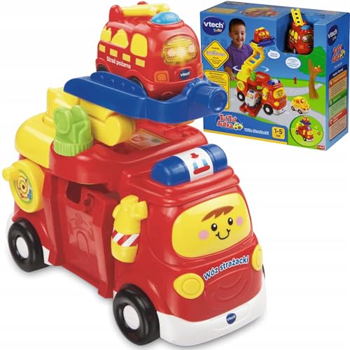Vtech Trefl TUT Autka Große Feuerwehrwagen Interaktives Bildungsset für Kinder ab 12 Monaten Vtech Trefl TUT Autka Große Feuerwehrwagen Interaktives Bildungsset für Kinder ab 12 Monaten von Vtech