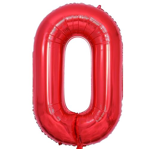 Vthoviwa 40 Zoll/18 Farbens Luftballon Zahlen 0 Rot, Luftballon 0. Geburtstag Foil Ballon, 0123456789,10-19,20-25,30,40,50,60,70,80,90, Folienballon 0 Party Dekoration Helium Unterstützen Vthoviwa 40 Zoll/18 Farbens Luftballon Zahlen 0 Rot, Luftballon 0. Geburtstag Foil Ballon, 0123456789,10-19,20-25,30,40,50,60,70,80,90, Folienballon 0 Party Dekoration Helium Unterstützen von Vthoviwa