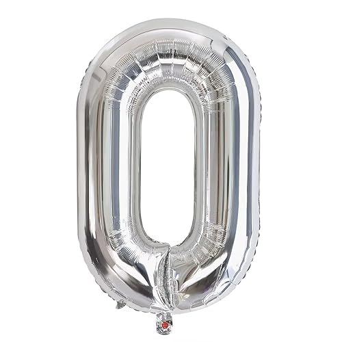 Vthoviwa 40 Zoll/18 Farbens Luftballon Zahlen 0 Silbrig, Luftballon 0. Geburtstag Foil Ballon, 0123456789,10-19,20-25,30,40,50,60,70,80,90, Folienballon 0 Party Dekoration Helium Unterstützen Vthoviwa 40 Zoll/18 Farbens Luftballon Zahlen 0 Silbrig, Luftballon 0. Geburtstag Foil Ballon, 0123456789,10-19,20-25,30,40,50,60,70,80,90, Folienballon 0 Party Dekoration Helium Unterstützen von Vthoviwa