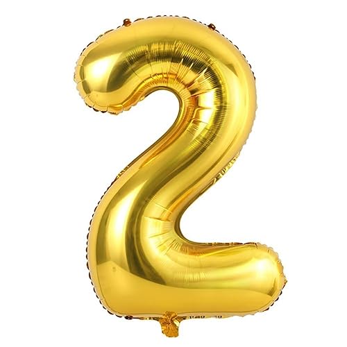 Vthoviwa 40 Zoll/18 Farbens Luftballon Zahlen 2 Golden, Luftballon 2. Geburtstag Foil Ballon, 0123456789,10-19,20-25,30,40,50,60,70,80,90, Party Decoration Helium Unterstützen Vthoviwa 40 Zoll/18 Farbens Luftballon Zahlen 2 Golden, Luftballon 2. Geburtstag Foil Ballon, 0123456789,10-19,20-25,30,40,50,60,70,80,90, Party Decoration Helium Unterstützen von Vthoviwa