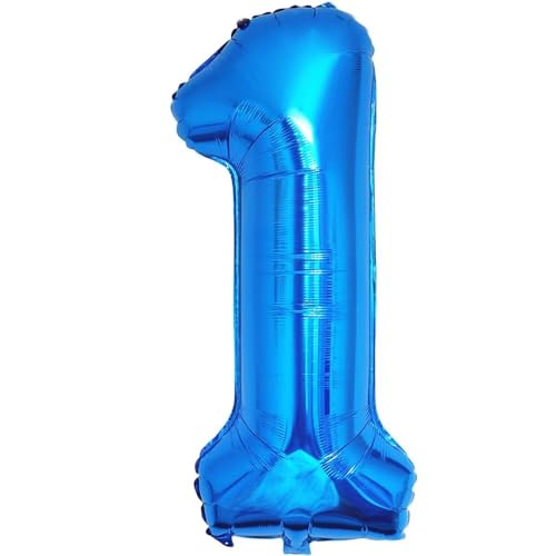 Vthoviwa 32 Zoll Luftballon Zahlen 1 Blau, Luftballon 1. Geburtstag Foil Ballon, 0123456789,10-19,20-25,30,40,50,60,70,80,90, Folienballon 1 Party Dekoration Vthoviwa 32 Zoll Luftballon Zahlen 1 Blau, Luftballon 1. Geburtstag Foil Ballon, 0123456789,10-19,20-25,30,40,50,60,70,80,90, Folienballon 1 Party Dekoration von Vthoviwa