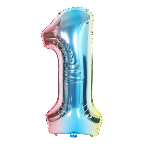 Vthoviwa 32 Zoll Luftballon Zahlen 1 Perlblau, Luftballon 1. Geburtstag Foil Ballon, 0123456789,10-19,20-25,30,40,50,60,70,80,90, Folienballon 1 Party Dekoration Vthoviwa 32 Zoll Luftballon Zahlen 1 Perlblau, Luftballon 1. Geburtstag Foil Ballon, 0123456789,10-19,20-25,30,40,50,60,70,80,90, Folienballon 1 Party Dekoration von Vthoviwa
