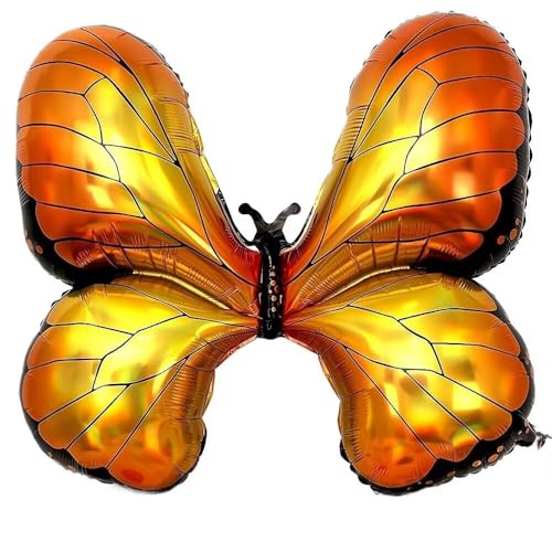 Vthoviwa 4D Farbenfroh Schmetterling luftballon Gelb 1 Stück, Schmetterlinge Folienballon Aluminiumfolie, Geburtstag Party Deko Ballon, Hochzeit, Gartenparty, Fotorequisiten, Baby Shower Dekoration Vthoviwa 4D Farbenfroh Schmetterling luftballon Gelb 1 Stück, Schmetterlinge Folienballon Aluminiumfolie, Geburtstag Party Deko Ballon, Hochzeit, Gartenparty, Fotorequisiten, Baby Shower Dekoration von Vthoviwa