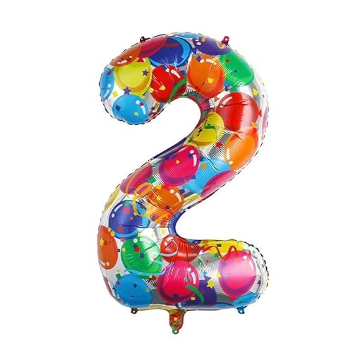 Vthoviwa 40 Zoll/18 Farbens Luftballon Zahlen 2 Farbenfrohe, Luftballon 2. Geburtstag Foil Ballon, 0123456789,10-19,20-25,30,40,50,60,70,80,90, Folienballon 2 Party Dekoration Helium Unterstützen Vthoviwa 40 Zoll/18 Farbens Luftballon Zahlen 2 Farbenfrohe, Luftballon 2. Geburtstag Foil Ballon, 0123456789,10-19,20-25,30,40,50,60,70,80,90, Folienballon 2 Party Dekoration Helium Unterstützen von Vthoviwa