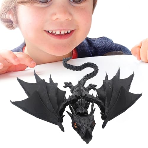 Vuggdt Printed Dragon, Printed Toy, Articulated Fidget Dragon Home Decor with Movable Joints to Relieve Stress for Dragon Lovers & Collectors Vuggdt Printed Dragon, Printed Toy, Articulated Fidget Dragon Home Decor with Movable Joints to Relieve Stress for Dragon Lovers & Collectors von Vuggdt