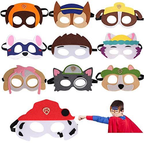 Vulevirtue 10 Stück Party Masken, Spielzeug,Masken,Geburtstag Augenmaske,Charakter Masken,Kinder Party Cosplay Masken,für Maskerade Halloween,Weihnachten,Geburtstag Vulevirtue 10 Stück Party Masken, Spielzeug,Masken,Geburtstag Augenmaske,Charakter Masken,Kinder Party Cosplay Masken,für Maskerade Halloween,Weihnachten,Geburtstag von Vulevirtue