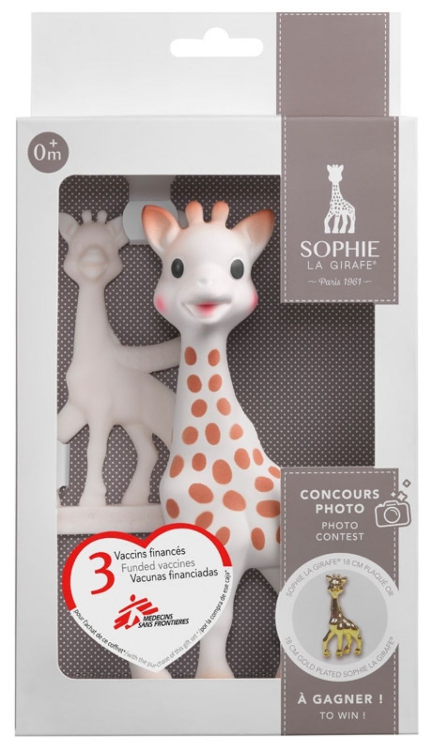 Sophie La Girafe mit Beißring - von Vulli