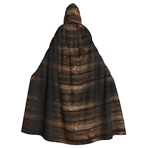 Brauner Kapuzenumhang mit Holzdruck, lange Kapuze, Weihnachten, Halloween, Kostüme Brauner Kapuzenumhang mit Holzdruck, lange Kapuze, Weihnachten, Halloween, Kostüme von Vuoongt