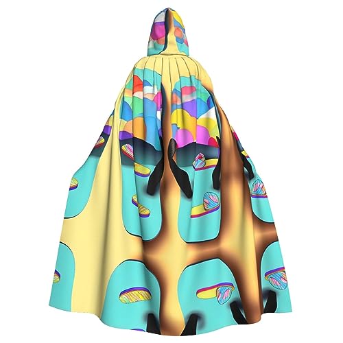 Lustige Flip-Flops, Hausschuhe, Kunst-Sandalen-Druck, Kapuzenumhang, volle Länge, Kapuzenumhang, langer Kapuzenpullover, Weihnachten, Halloween-Kostüme Lustige Flip-Flops, Hausschuhe, Kunst-Sandalen-Druck, Kapuzenumhang, volle Länge, Kapuzenumhang, langer Kapuzenpullover, Weihnachten, Halloween-Kostüme von Vuoongt
