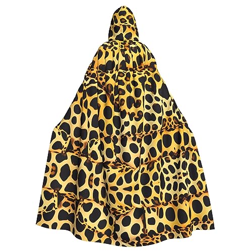 Lustiger Kapuzenumhang mit Leopardenmuster, lange Kapuze, Weihnachten, Halloween-Kostüme Lustiger Kapuzenumhang mit Leopardenmuster, lange Kapuze, Weihnachten, Halloween-Kostüme von Vuoongt