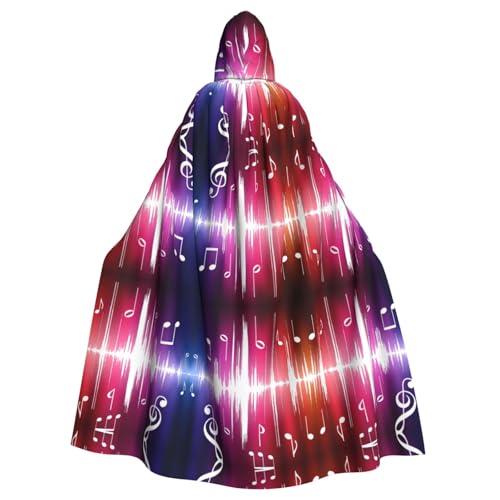 Musiknoten. Bedruckter Kapuzenumhang in voller Länge mit Kapuze, langer Kapuzenpullover, Weihnachten, Halloween-Kostüme Musiknoten. Bedruckter Kapuzenumhang in voller Länge mit Kapuze, langer Kapuzenpullover, Weihnachten, Halloween-Kostüme von Vuoongt