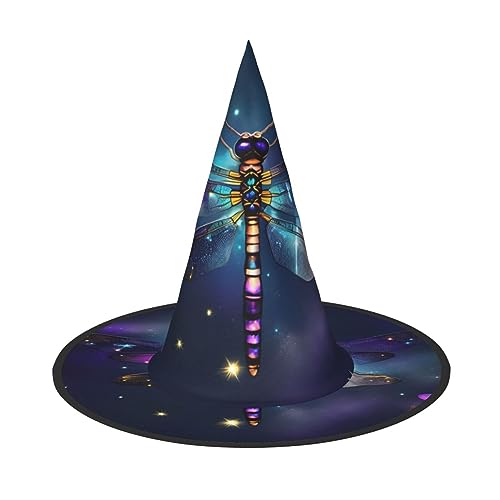 Vuoongt Galaxie Tier Libelle Druck Halloween Hut Vielseitig Leicht Kostüm Zubehör Faltbarer Spitzhut Vuoongt Galaxie Tier Libelle Druck Halloween Hut Vielseitig Leicht Kostüm Zubehör Faltbarer Spitzhut von Vuoongt