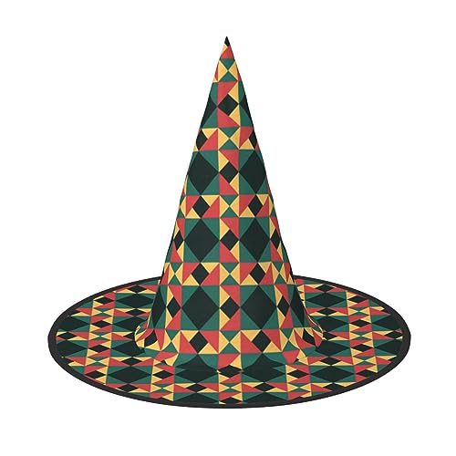 Vuoongt Geometriske Print Halloween Hut Vielseitig Leicht Kostüm Zubehör Faltbarer Spitzhut Vuoongt Geometriske Print Halloween Hut Vielseitig Leicht Kostüm Zubehör Faltbarer Spitzhut von Vuoongt