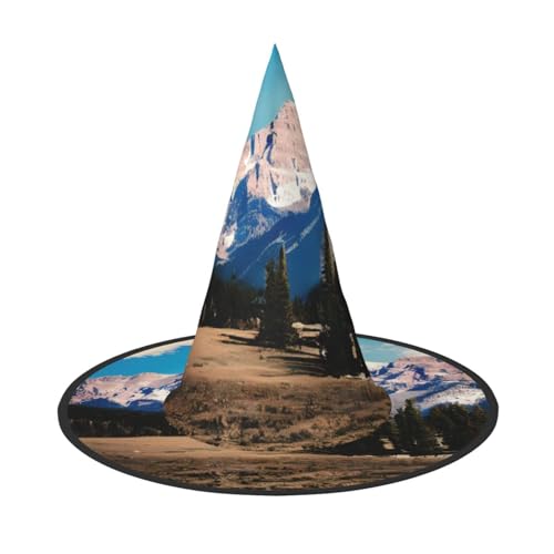Vuoongt Rocky Mountains Print Halloween Hut Vielseitig Leicht Kostüm Zubehör Faltbarer Spitzhut Vuoongt Rocky Mountains Print Halloween Hut Vielseitig Leicht Kostüm Zubehör Faltbarer Spitzhut von Vuoongt
