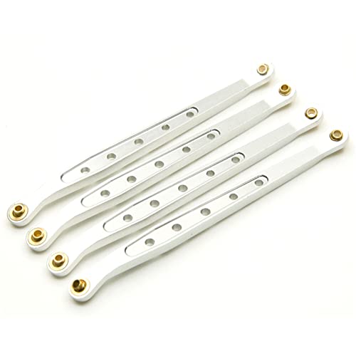 Vuzmode Aluminiumlegierung Obere untere Aufhängung Schaltgestänge Stange Gestänge 1/10 RC Crawler, for Axial, for Wraith 90018 RC-Querlenker(Lower Sliver) von Vuzmode