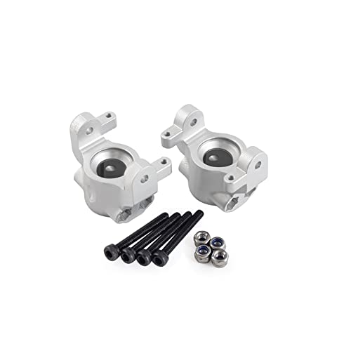 Vuzmode Metall vorne hinten, for AR14B Achsgehäuse Achsschenkel C-Hub Sechskantrotor-Bremssattel, for 1/10 RC Rock Bouncer, for Axial RBX10 Ryft RC-Querlenker(C Hub-SR) von Vuzmode