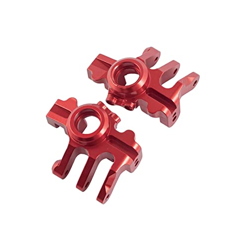 Vuzmode Metall vorne hinten, for AR14B Achsgehäuse Achsschenkel C-Hub Sechskantrotor-Bremssattel, for 1/10 RC Rock Bouncer, for Axial RBX10 Ryft RC-Querlenker(Steering Knuckle-RD) von Vuzmode