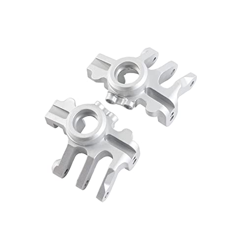 Vuzmode Metall vorne hinten, for AR14B Achsgehäuse Achsschenkel C-Hub Sechskantrotor-Bremssattel, for 1/10 RC Rock Bouncer, for Axial RBX10 Ryft RC-Querlenker(Steering Knuckle-SR) von Vuzmode