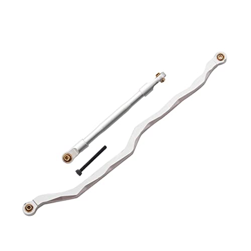 Vuzmode Metall vorne hinten, for AR14B Achsgehäuse Achsschenkel C-Hub Sechskantrotor-Bremssattel, for 1/10 RC Rock Bouncer, for Axial RBX10 Ryft RC-Querlenker(Steering Link-SR) von Vuzmode