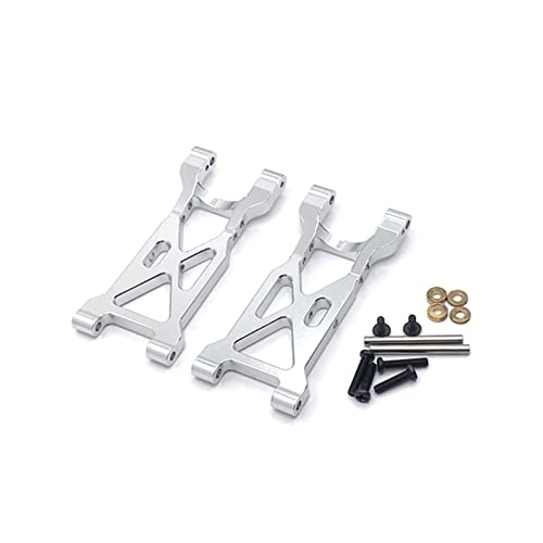 Vuzmode Schwingarme for die Hinterradaufhängung aus Aluminiumlegierung, for Wltoys, for 104001 1/10 RC-Auto RC-Querlenker(Pinkish Grey) von Vuzmode