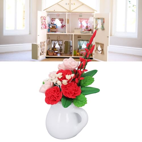Vvikizy Mini-Blumentopf, 3 X 3 X 6 cm, Miniatur-Puppenhaus-Blumentopf Im Maßstab 1:12, Dekoration, Miniatur-Mini-Pflanze, Mini-Tondraht-Pflanze, Modellornament, Puppenhaus-Möbel für Vvikizy Mini-Blumentopf, 3 X 3 X 6 cm, Miniatur-Puppenhaus-Blumentopf Im Maßstab 1:12, Dekoration, Miniatur-Mini-Pflanze, Mini-Tondraht-Pflanze, Modellornament, Puppenhaus-Möbel für von Vvikizy