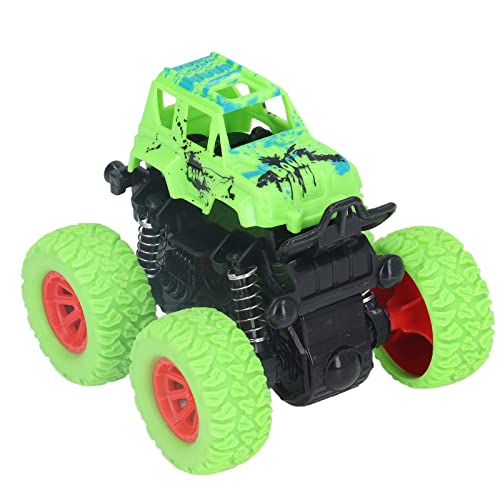 Vvikizy Inertial Off Road -Fahrzeugspielzeug, 360 Rotation 4 Radantriebssimulationsauto -Modell mit Federfeder für Gewalt, 4 -Rad -Antriebsfahrzeugspielzeug (Grün) von Vvikizy