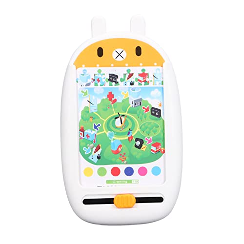 Vvikizy Lernen Tablet, Kleinkind Lernen Pad Childrens Educational Tablet mit Intelligenter Sprachanleitung 1000 Denken Training Bunte Karten für Mädchen Im Alter von 1-3 von Vvikizy