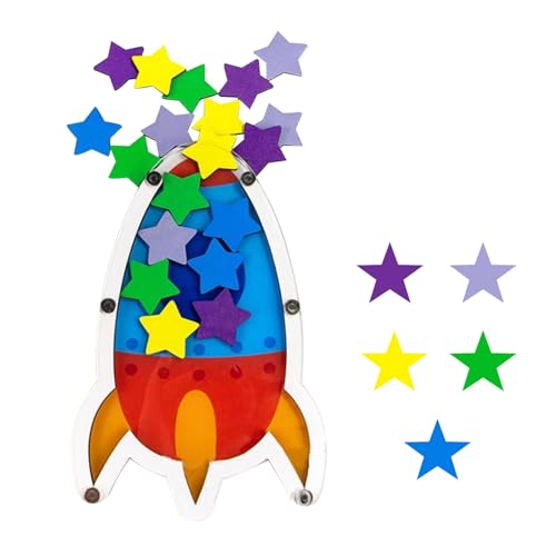 Vxcbad Belohnungsglas Stern Belohnungssystem Kinder Belohnungstafel Kinder Gutes Benehmen Reward Jar Sterne 25 Bunte Acrylsterne, 5 Farben Vxcbad Belohnungsglas Stern Belohnungssystem Kinder Belohnungstafel Kinder Gutes Benehmen Reward Jar Sterne 25 Bunte Acrylsterne, 5 Farben von Vxcbad