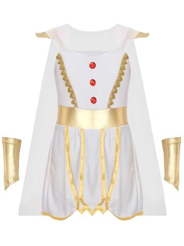 Vxuxlje Griechisches Kinder Kostüm Toga Antiker Griechischer Römischer Gott Mit Arm Kleid Karneval Halloween Kostüm Verkleidung Cosplay Outfit Weiß 110-116 Vxuxlje Griechisches Kinder Kostüm Toga Antiker Griechischer Römischer Gott Mit Arm Kleid Karneval Halloween Kostüm Verkleidung Cosplay Outfit Weiß 110-116 von Vxuxlje