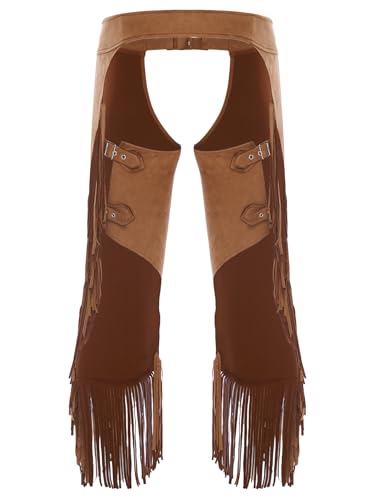 Vxuxlje Herren Cowboy Hosen Westliche Mode Hosen mit Quasten Cut Out Pants Durchsichtige Hotpants Cosplay Halloween Weihnachten Fasching Kostüm Braun L Vxuxlje Herren Cowboy Hosen Westliche Mode Hosen mit Quasten Cut Out Pants Durchsichtige Hotpants Cosplay Halloween Weihnachten Fasching Kostüm Braun L von Vxuxlje