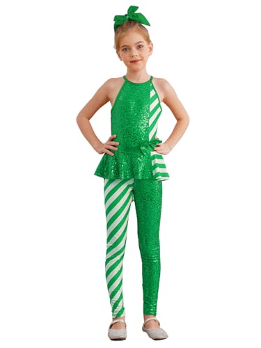 Vxuxlje Mädchen Kostüm Weihnachtsmann Ohne Ärmel Tanzbody Weihnachtsbodysuit Ballettanzug Weihnachtskleid Klassischer Weihnachtsmannkostüm Balletttänzerin Grün 158-164 Vxuxlje Mädchen Kostüm Weihnachtsmann Ohne Ärmel Tanzbody Weihnachtsbodysuit Ballettanzug Weihnachtskleid Klassischer Weihnachtsmannkostüm Balletttänzerin Grün 158-164 von Vxuxlje