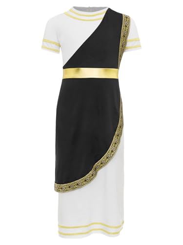 Vxuxlje Römischer Gladiatorenkostüm Für Kinder Halloween Römische Schule Griechisches Kostüm Set Thematische Partykleidung Cosplay Karneval Schwarz 146-152 Vxuxlje Römischer Gladiatorenkostüm Für Kinder Halloween Römische Schule Griechisches Kostüm Set Thematische Partykleidung Cosplay Karneval Schwarz 146-152 von Vxuxlje