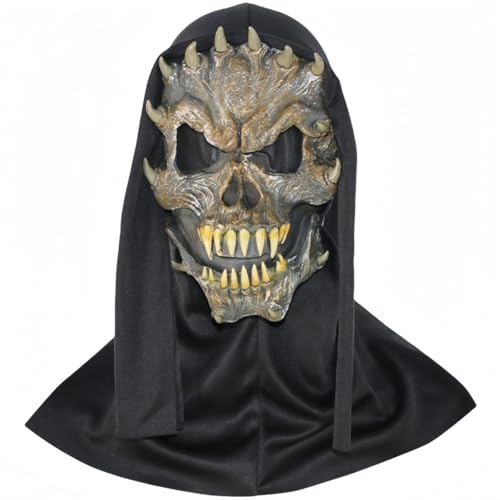 Vyloky Realistische Schreiende Monster-Maske aus PVC-Softkautschuk - 3D-Gruseliges Kostüm Zubehör, 40cm x 20cm, für Halloween, Karneval & Partys, Passend für Erwachsene & Jugendliche Vyloky Realistische Schreiende Monster-Maske aus PVC-Softkautschuk - 3D-Gruseliges Kostüm Zubehör, 40cm x 20cm, für Halloween, Karneval & Partys, Passend für Erwachsene & Jugendliche von Vyloky