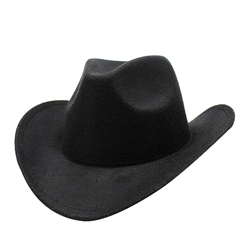 Cowgirl-Hut, lässiger Cowboyhut, Tanzen, Disco für Musikfestivals, breite Krempe, Cowboyhut, vielseitiger Ritterhut, Cowgirl-Hut für Damen Cowgirl-Hut, lässiger Cowboyhut, Tanzen, Disco für Musikfestivals, breite Krempe, Cowboyhut, vielseitiger Ritterhut, Cowgirl-Hut für Damen von Vynetra