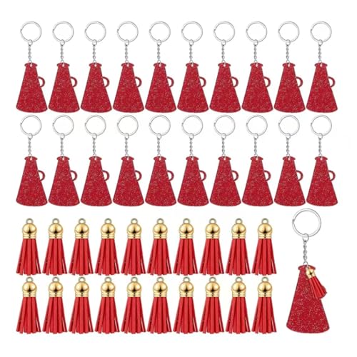 Set mit 20 Acryl-Schlüsselanhängern, Megafon-Form, Quasten, Schlüsselanhänger, Acryl-Schlüsselhalter, geeignet Set mit 20 Acryl-Schlüsselanhängern, Megafon-Form, Quasten, Schlüsselanhänger, Acryl-Schlüsselhalter, geeignet von Vynetra