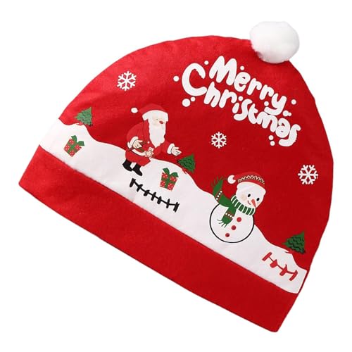Vynetra Mehrzweck-Weihnachtsmannmütze mit stabilem Stoff, bequemer, warmer Stoff, modisches Accessoire für Weihnachtsfeiern Vynetra Mehrzweck-Weihnachtsmannmütze mit stabilem Stoff, bequemer, warmer Stoff, modisches Accessoire für Weihnachtsfeiern von Vynetra