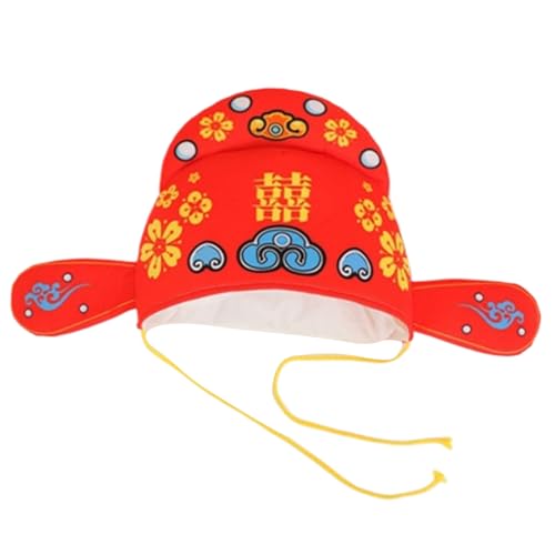 Vynetra Traditioneller Bräutigam-Hut für Hochzeitsfeier und Fotografie-Requisiten, Kostüm-Hut, traditionelles chinesisches Bräutigam-Accessoire, Kopfbedeckung Vynetra Traditioneller Bräutigam-Hut für Hochzeitsfeier und Fotografie-Requisiten, Kostüm-Hut, traditionelles chinesisches Bräutigam-Accessoire, Kopfbedeckung von Vynetra