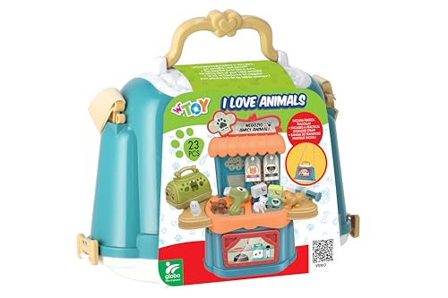 W'TOY 42155 Tragbare Tierhandlung, hellblau W'TOY 42155 Tragbare Tierhandlung, hellblau von W'TOY