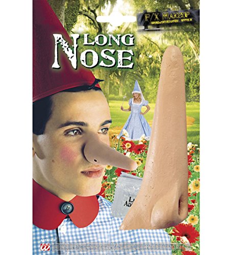 Sancto Pinocchio Nase mit Kleber Zubehör für Fasching Sancto Pinocchio Nase mit Kleber Zubehör für Fasching von W WIDMANN MILANO Party Fashion