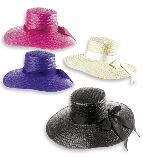 W WIDMANN MILANO Party Fashion, Hut My Fair Lady, zeitlose Eleganz, optimaler Komfort, vielseitiger Stil, Sonnenschutz, das perfekte Accessoire für Kostüme und Veranstaltungen von W WIDMANN MILANO Party Fashion