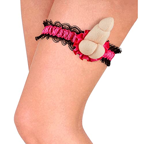 W WIDMANN MILANO Party Fashion 00086 - Strumpfband Willy, Accessoires, lustige Verkleidung für Karneval und Junggesellenabschiede von W WIDMANN MILANO Party Fashion