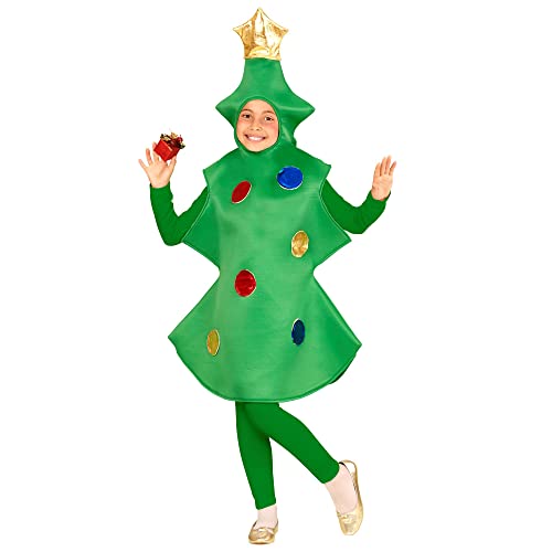 W WIDMANN MILANO Party Fashion, Weihnachtsbaumkostüm für Kinder, 8-10 Jahre, 100% Polyester, leicht, handwaschbar, farbenfrohes Design, ideal für Feste und Karnevals W WIDMANN MILANO Party Fashion, Weihnachtsbaumkostüm für Kinder, 8-10 Jahre, 100% Polyester, leicht, handwaschbar, farbenfrohes Design, ideal für Feste und Karnevals von W WIDMANN MILANO Party Fashion