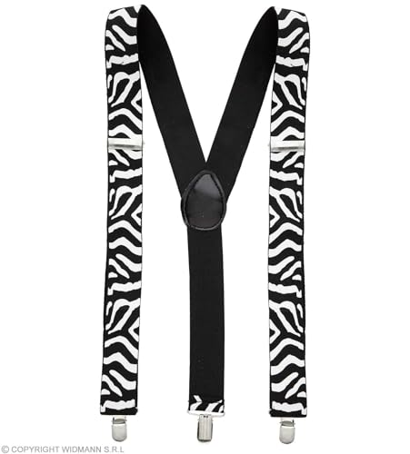 W WIDMANN MILANO Party Fashion, Zebra-Träger, einzigartiges Design, optimaler Komfort, vielseitig einsetzbar, einfach zu handhaben, verleihen jedem Ihrer Outfits eine festliche Note von W WIDMANN MILANO Party Fashion