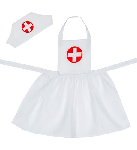 W WIDMANN MILANO Party Fashion 00055 - Krankenschwester Set für Kinder, Schürze, Haube, Karneval, Mottoparty W WIDMANN MILANO Party Fashion 00055 - Krankenschwester Set für Kinder, Schürze, Haube, Karneval, Mottoparty von W WIDMANN MILANO Party Fashion