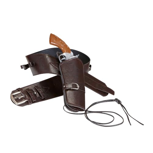 W WIDMANN MILANO Party Fashion - Pistolenhalter mit Gürtel, aus Kunstleder, Schwarz, Cowboy, Holster, Kostüm, Accessoire, Karneval W WIDMANN MILANO Party Fashion - Pistolenhalter mit Gürtel, aus Kunstleder, Schwarz, Cowboy, Holster, Kostüm, Accessoire, Karneval von WIDMANN MILANO PARTY FASHION