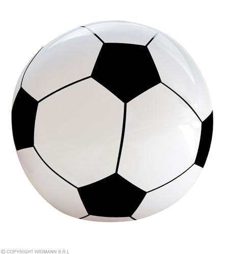 W WIDMANN MILANO Party Fashion 01451 - Aufblasbarer Fußball, 25 cm, Wasserball, Sport, Karneval, Mottoparty W WIDMANN MILANO Party Fashion 01451 - Aufblasbarer Fußball, 25 cm, Wasserball, Sport, Karneval, Mottoparty von W WIDMANN MILANO Party Fashion